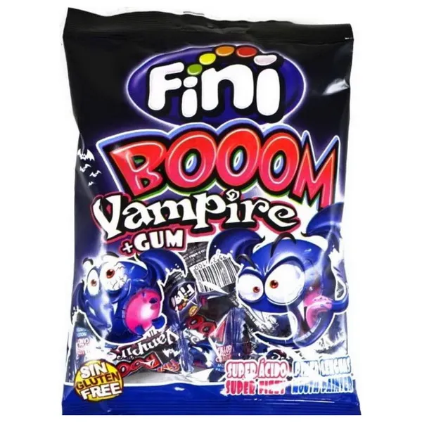 Košļ. gumija ar karam. Boom Vampire 80g, Fini