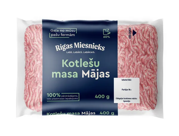 Kotlešu masa Mājas 400g, RM