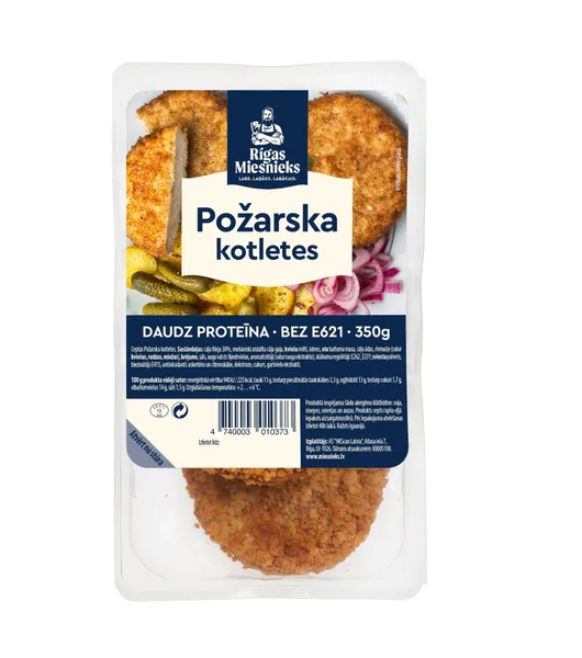 Kotletes Požarska 350g, RM