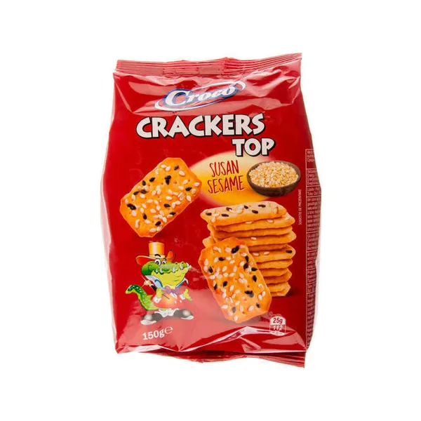 Krekeri Croco Top ar sezama sēklām 150g