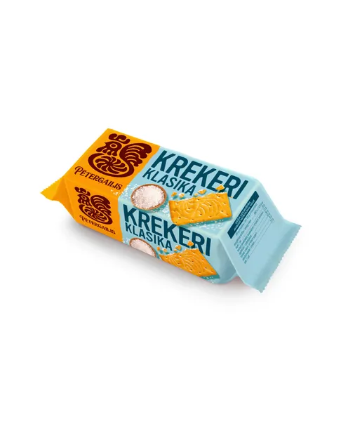 Krekeri sāļie ar sviesta garšu 70g, Pētergailis