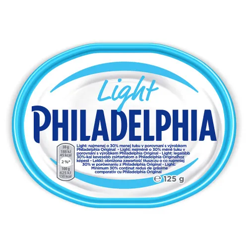 Krēmsiers Light 125g, Philadelphia