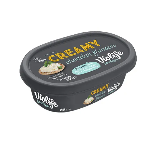 Krēmveida siers Čedara garša 150g, Violife Avas