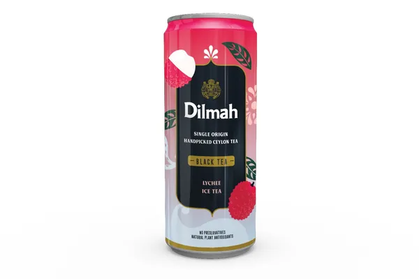 Ledus tēja DILMAH Bl. Ice Tea Lychee 330ml CAN