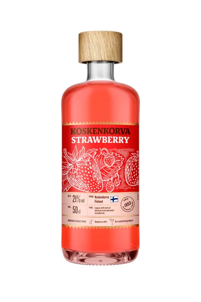 Liķieris Koskenkorva Strawberry 21% 0.5l