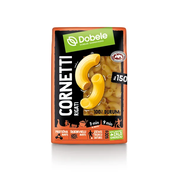 Makaroni radziņi 500g, Dobele