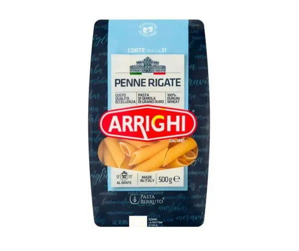 Makaroni, trubinas ARRIGHI Nr.31, 500g