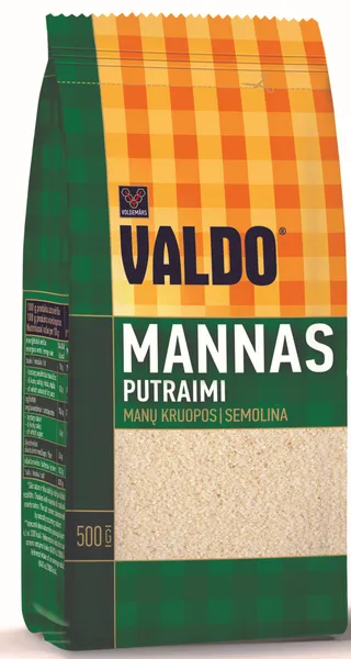Mannas putraimi 500g, Valdo