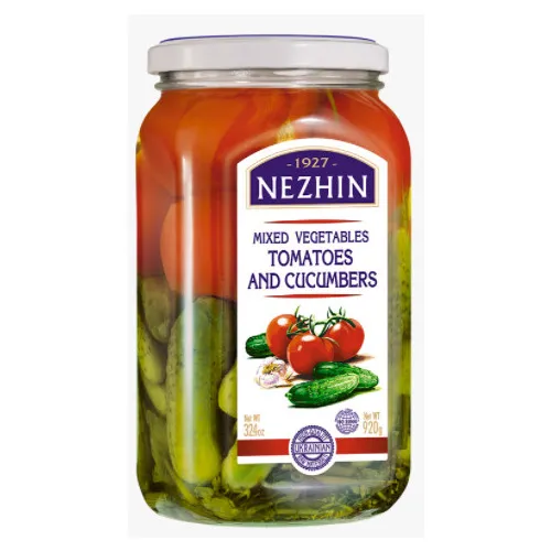 Marinētu dārzeņu maisījums 920g (460g), Nezhin