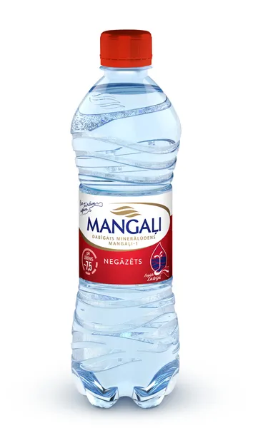 Mineralūdens dabīgais Mangaļi negāzēts 0.5l PET.