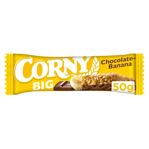 Musli batoniņš šokolāde-banāni 50g, Corny Big