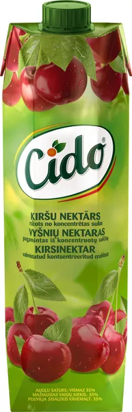 Nektārs ķiršu 1L PRISMA, Cido