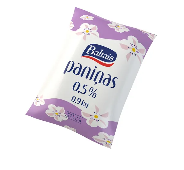 Paniņas 0.5% plēvē 900g, Baltais