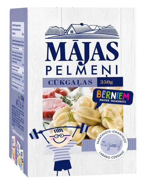Pelmeņi Bērniem Mājas 350g