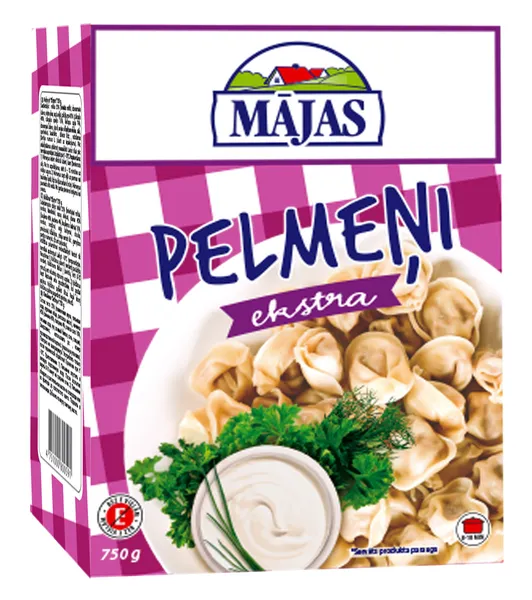 Pelmeņi Ekstra Mājas 750g