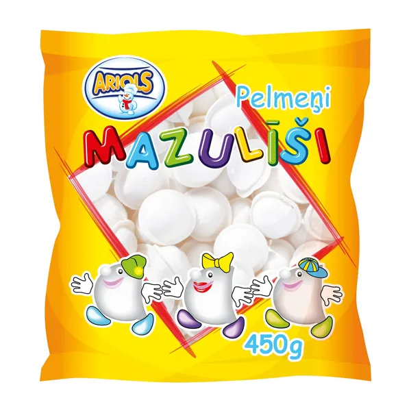 Pelmeņi Mazulīši 450g, Ariols