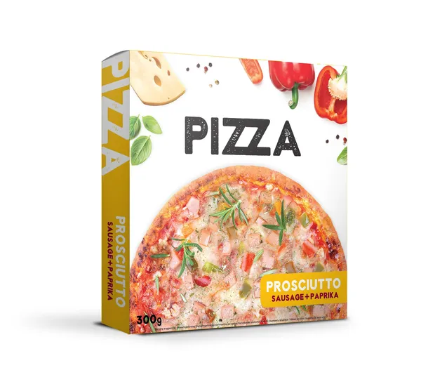 Pica saldēta Prosciutto, ar desu un papriku 300g, Viči