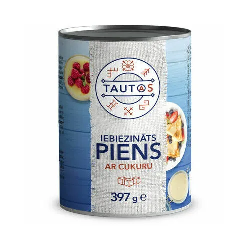 Piens iebiez.ar cukuru 'TAUTAS' 1kg