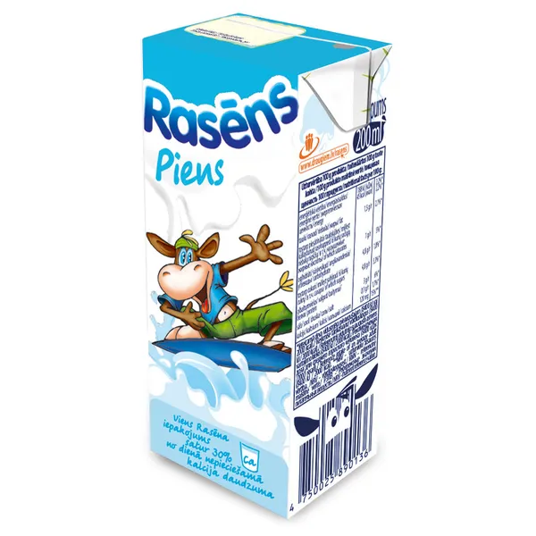 Piens Rasēns 1.5% 200ml