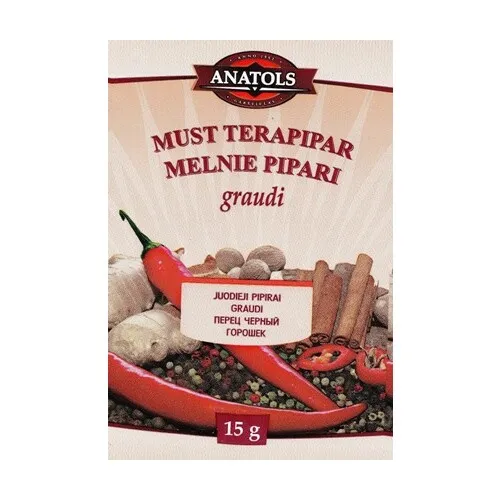 Pipari melnie graudu 15g, Anatols