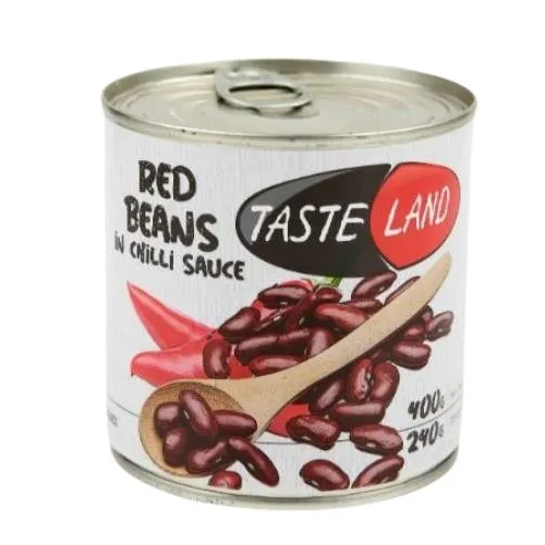 Pupiņas sarkanās čilī mērce 400g/240g, Taste Land