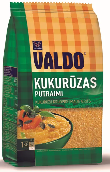 Putraimi kukurūzas 1kg, Valdo