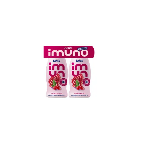 Raudzēts piena produkts granātābolu Imuno 100g, Lakto