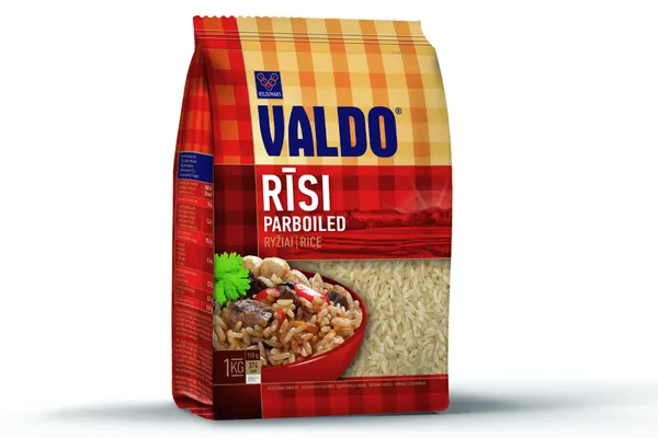 Rīsi Parboiled 1kg, Valdo