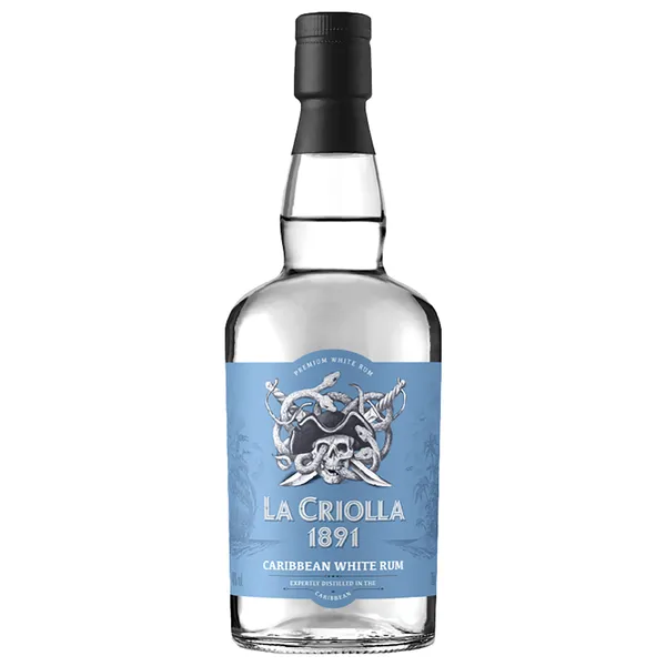 Rums gaišais La Criolla 40% 0.7l
