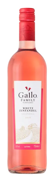 R.vīns E and J Gallo Family white Zinfandel pussausais 8.5% 0.75l