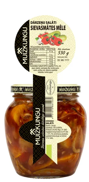 Salāti dārzeņu 530g, Muižkungu