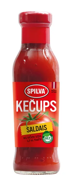 Saldais kečups 330g, Spilva