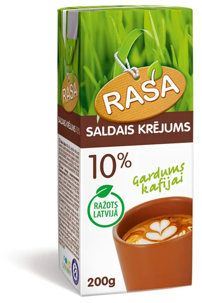 Saldais krējums Rasa 10% 200ml