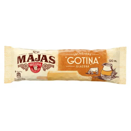 Saldējums krējuma Mājas Gotiņa uz koc. 120ml/75g, Ingman