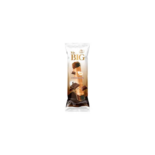 Saldējums krējuma šokolādes vafeļu trubiņā Mr.Big 110ml/ 68g, Balbiino