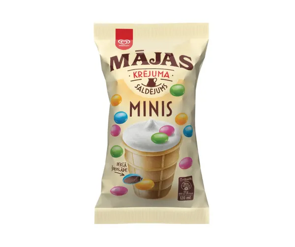 Saldējums Mājas Vanilla Mini 120ml/68g, Ingman