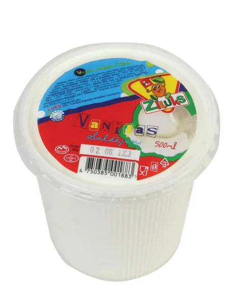 Saldējums Zīļuks, vaniļas 500ml/ 250g