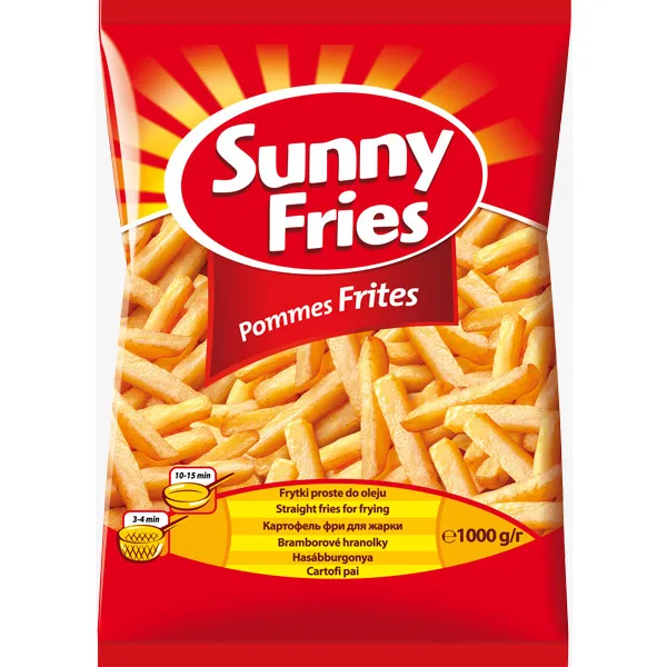 Saldēti frī kartupeļi Sunny Pommes Frites 1kg