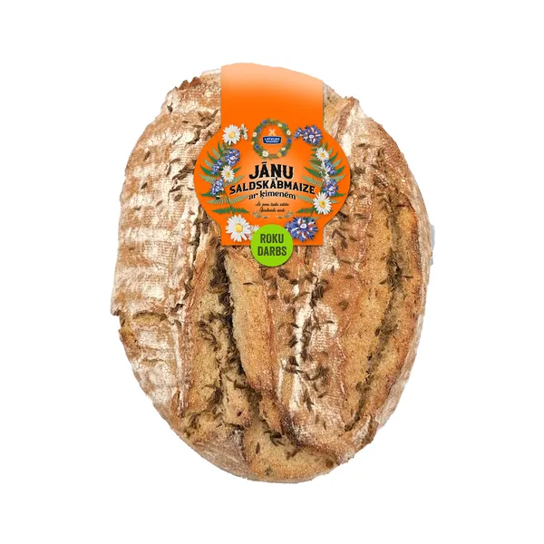 Saldskābmaize ar ķimenēm Jāņu 500g, Latvijas Maiznieks