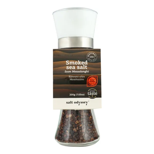 Salt Odyssey Kūpināts jūras sāls 190g balts vāks