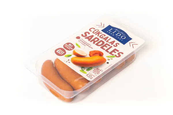 Sardeles cūkgaļas 420g, Lido
