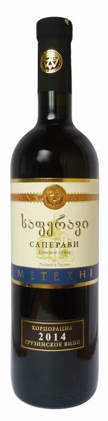Sausais vīns Saperavi, Metekhi 12% 0,75L