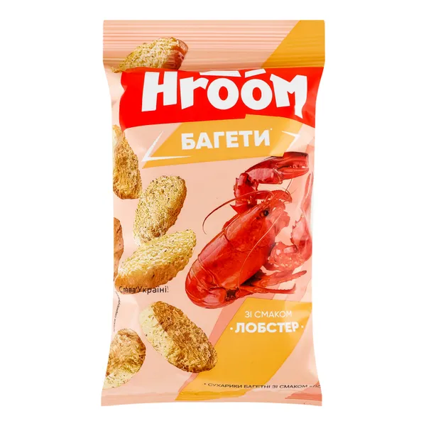Sausiņi ar krabju garšu 50g, Mix Hroom