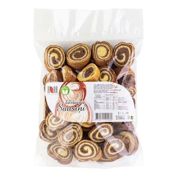 Sausiņi kārtainie 250g, Maiznīca Flora