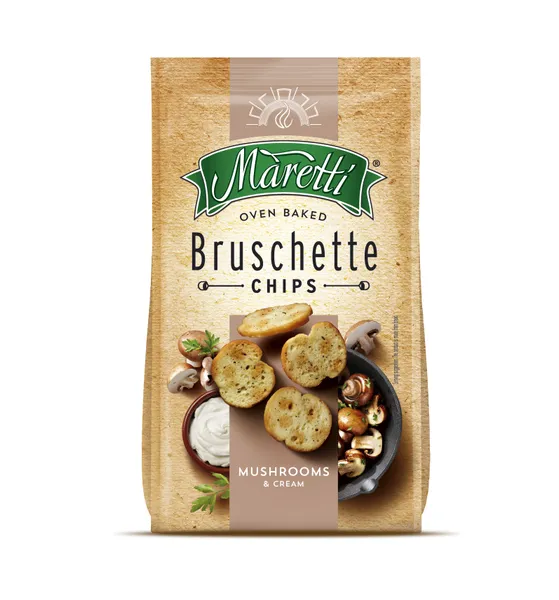 Sausmaizītes ar sēņu garšu 70g, Maretti