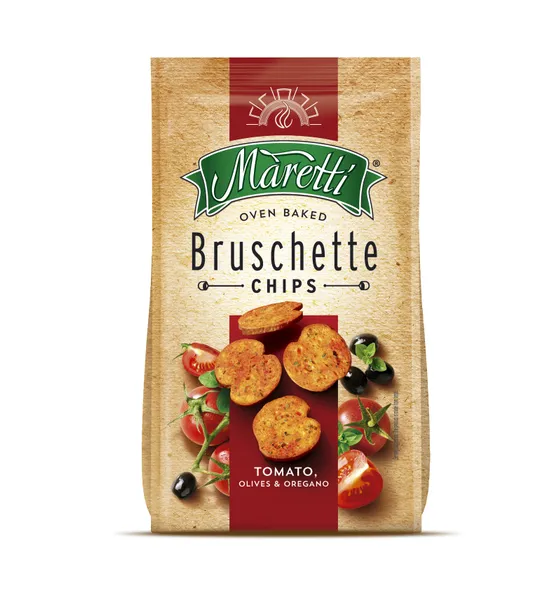 Sausmaizītes ar tomātu, olīvu garšu 70g, Maretti