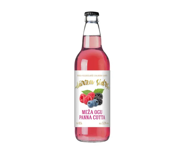 Sidrs Meža Ogu Panacota 5.5% 0.5l, Dārza