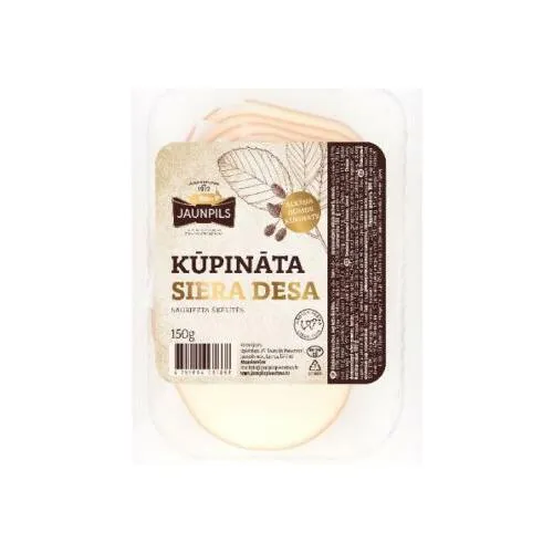 Siera desa kūpināta šķēlēs 150g, Jaunpils