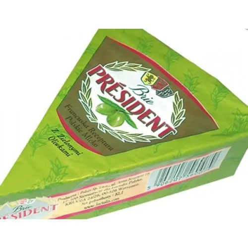 Siers Brie President ar olivam, 125 g