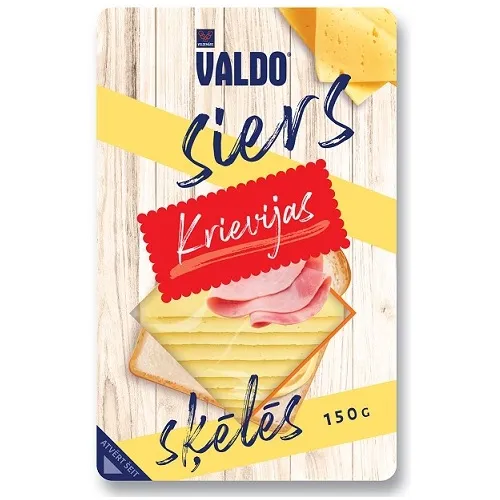 Siers Krievijas šķēlēs 150g, Valdo